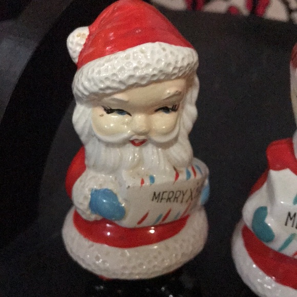 Santa Clause and Mrs Santa Clause Salt and Pepper Shakers - Vintage - as… - Picture 10 of 10